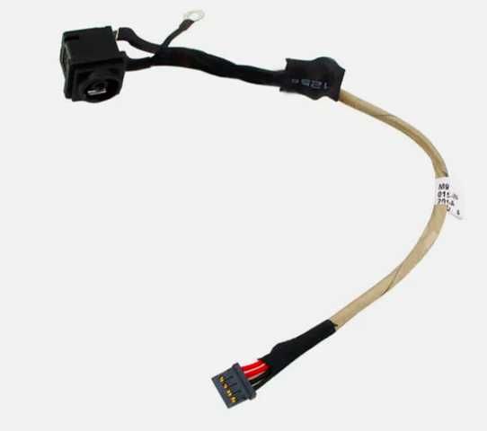 PIN DE CARGA SONY VPC-EG / SONY VAIO VPCF132FX VPC-F132FX VPCF132FX/B / 14.5 CM / 8 PINES / 6 HILOS / 6.5X4.4 MM
