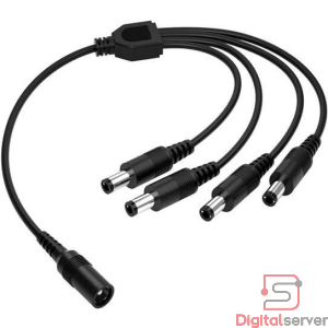 PULPO 1 A 4 SPLITTER DC 1 A 4 PARA INSTALACION DE CAMARA