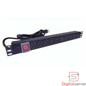 REGLETA MULTITOMA RACKEABLE FIXXNET 1U 10 SALIDAS 5-15R 15A 125V