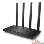 ROUTER TP-LINK ARCHER C80 / AC1900 / WIFI / DOBLE BANDA / MU-MIMO / 1300MBPS 5GHZ + 600MBPS 2.4 GHZ / 4 ANTENAS