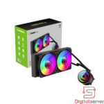 SISTEMA DE ENFRIAMIENTO LIQUIDO INTERNO GAMEMAX ICE CHILL 240 ARGB (COOLER FAN) 2 COOLERES