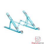 BASE SOPORTE VERTICAL PARA LAPTOP Y TABLETAS / NIVELES AJUSTABLES / ZJ-807 / SERIE CINNAMOROLL  / CELESTE