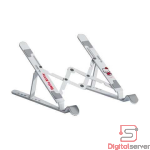 BASE SOPORTE VERTICAL PARA LAPTOP Y TABLETAS / NIVELES AJUSTABLES / ZJ-807 / SERIE HELLO KITTY / BLANCO