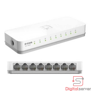 SWITCH DE ESCRITORIO DLINK 10/100 8 PUERTOS DES-1008C PLUG A PLAY