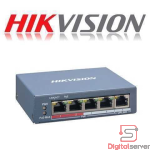 SWITCH HIKVISION DS-3E1105P-EI/M POE 5 PUERTOS /  ADMINISTRABLE / FAST / ETHERNET 10/100 | 300M | BUDGET 45W