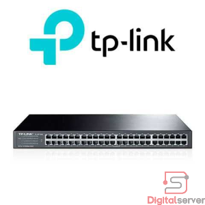 SWITCH TP-LINK TL-SF1048 / RACKEABLE / 48 PUERTOS RJ45 / 10-100 MBPS / MONTAJE EN RACK