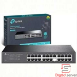 SWITCH TP-LINK  TL-SG1024D / RACKEABLE / 24 PUERTOS RJ45 / GIGABIT / MONTAJE EN RACK