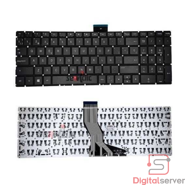 TECLADO HP 15-BS 15-BP 15-CB 15-CK TPN-Q190 TPN-Q193 15-CC 15-CD 15-CU 17-AE X360 15-BS 15-BW 250 G6 255 G6 256 G6 NEGRO