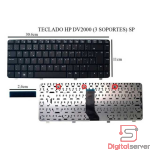 TECLADO HP DV2000 (3 SOPORTES) SP