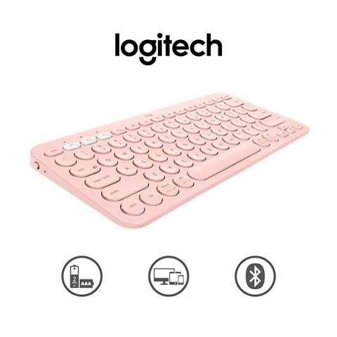 TECLADO LOGITECH K380 INALAMBRICO / BLUETOOTH / ROSA / SIN NUMEROS