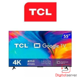 TELEVISOR TCL SMART TV DE 55"PULGADAS / GOOGLE TV / 4K HDR  / 55P635 / BLUETOOTH / WIFI