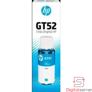 TINTA GENERICA HP GT52 / CYAN AZUL / DESKJET GT / INK TANK / SMART TANK (5810, 5820, 115, 315, 415, 515, 530, 615, 650, 670, 750, 795)