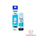 TINTA PARA IMPRESORA EPSON 504 AZUL / CIAN / 70 ML 