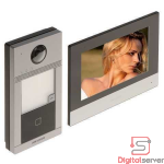 VIDEO PORTERO HIKVISION DS-KIS604-P(C) / IP65 / PANTALLA 7" TACTIL / WIFI Y SOPORTA POE / CAMARA 2MP
