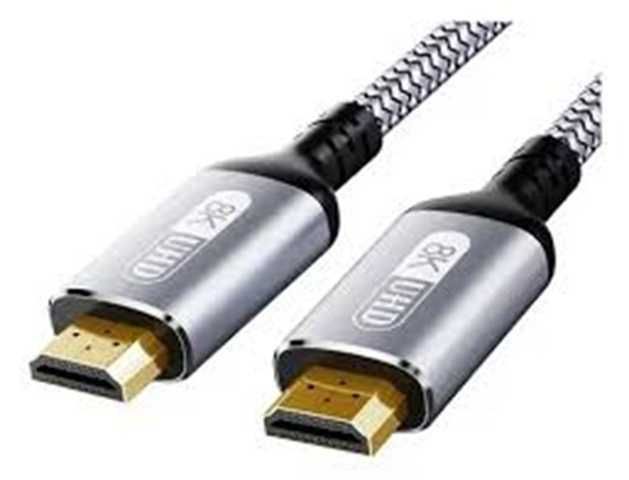 CABLE HDMI VELLYGOOD 1.8 METROS 8K VER 2.1 / 7680*4320 60HZ / 4096*2160 120HZ / 48GBPS OD: 8.0MM