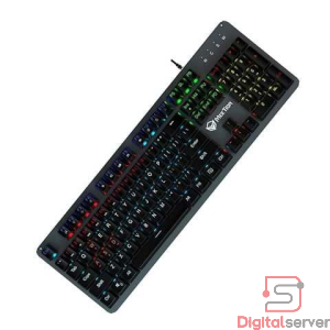 TECLADO GAMER MEETION MK007 MECANICO / NEGRO / SWITCH AZUL / USB
