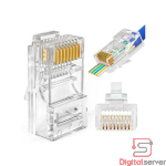 PAQUETE DE JACK RJ45 PLASTICO X 1000 PCS / CAT5 / CAT6 