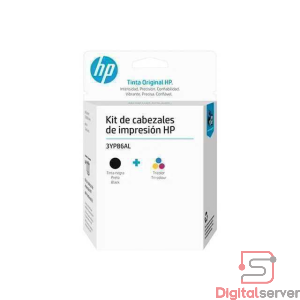 KIT CABEZAL HP 3YP86AL / NEGRO Y TRICOLOR / ORIGINAL / GT 5800 / Ink Tank Series 100 300 400 / Smart Tank 300 400 500 600 700 / M0H51A /  M0H50A