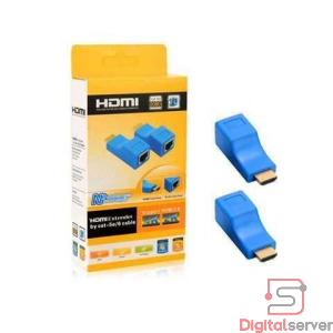 EXTENSOR PASIVO RJ45 HDMI EXTENDER 1 LINEA / 30 METROS