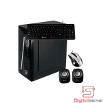 CASE GAZAL 711 / TECLADO / MOUSE / PARLANTE /  FUENTE DE PODER GAZAL 850W / NEGRO 