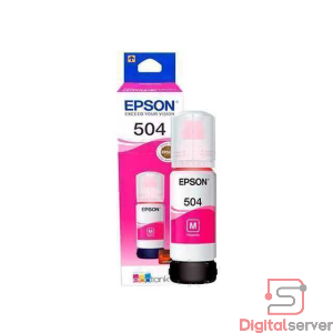 TINTA PARA IMPRESORA EPSON 504 MAGENTA / ROJO / 70ML 