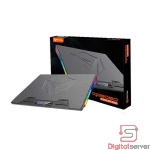 COOLER MEETION CP5050 PARA LAPTOP DE 9" A 19" PULGADAS / ILUMINCACION RGB / 1 VENTILADOR