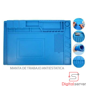 TAPETE MANTA PAD DE TRABAJO ANTIESTATICO PARA SERVICIO TECNICO - ELECTRONICA