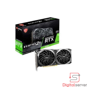 TARJETA GRAFICA DE VIDEO MSI VENTUS 2X RTX 3060 / GDDR6 12GB / 2 VENTILADORES / NVIDIA / DPx3 HDMIx1 / 192 BITS / OC