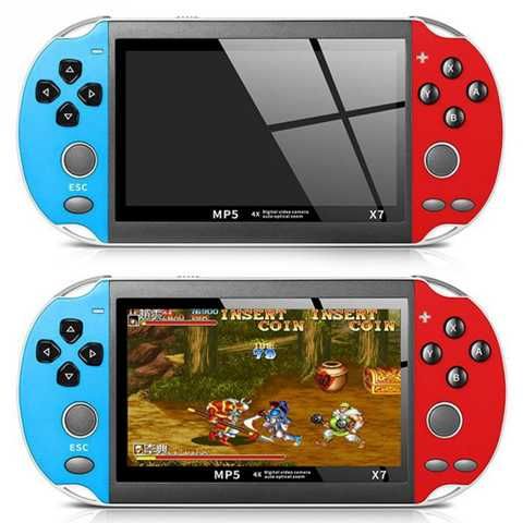 CONSOLA DE VIDEO JUEGOS MP5 X7 PANTALLA 4.3" MULTIFUNCIONAL - Imagen 2