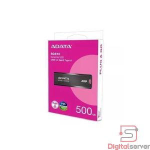 UNIDAD DE ESTADO SOLIDO SSD PENDRIVE ADATA EXTERNO SC610 500GB USB 3.2 GEN2 550/500MB/S / PS5 XBOX