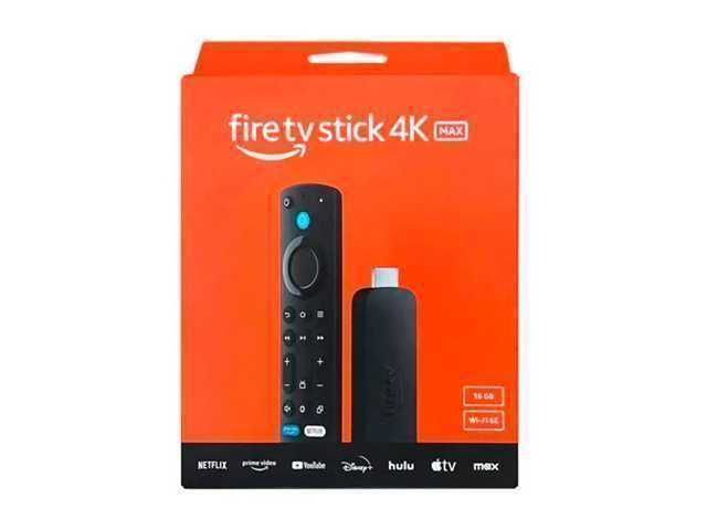 AMAZON FIRE TV STICK 4K MAX ULTRA HD COMPATIBLE CON ALEXA (2DA GENERACION) / WIFI 6E / 16GB RAM