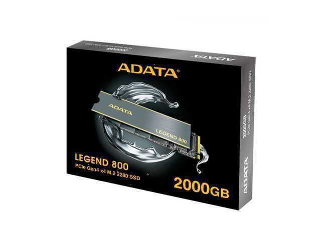 UNIDAD DE ESTADO SOLIDO SSD ADATA LEGEND 800 NVME 2TB PCI EXPRESS 4 0 M 2