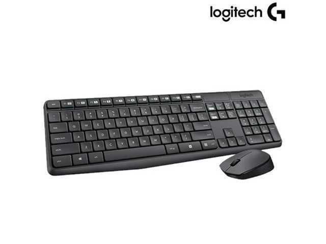 COMBO DE TECLADO Y MOUSE LOGITECH MK235 / INALAMBRICO / 2.4GHZ / 10M / NEGRO