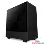 Case NZXT H5 Flow / Vidrio templado / 2 ventiladores / Negro
