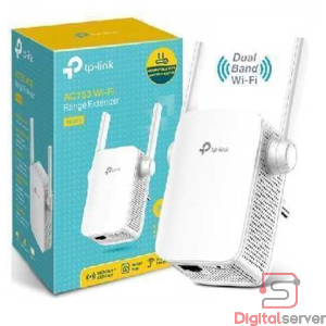 EXTENSOR DE RANGO REPETIDOR PUNTO DE ACCESO WIFI AC750 TP-LINK RE205 433 Y 300MBPS / DOBLE BANDA