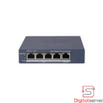 SWITCH HIKVISION DS-3E1505P-EI/M / 4 PUERTOS POE / 10/100/1000MBPS / GIGABYTE / 