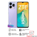 CELULAR ZTE BLADE V50 DESIGN / PANTALLA 6.6" FULL HD+ / 16GB RAM / 256GB ALMACENAMIENTO / 5000MAH / MORADO 