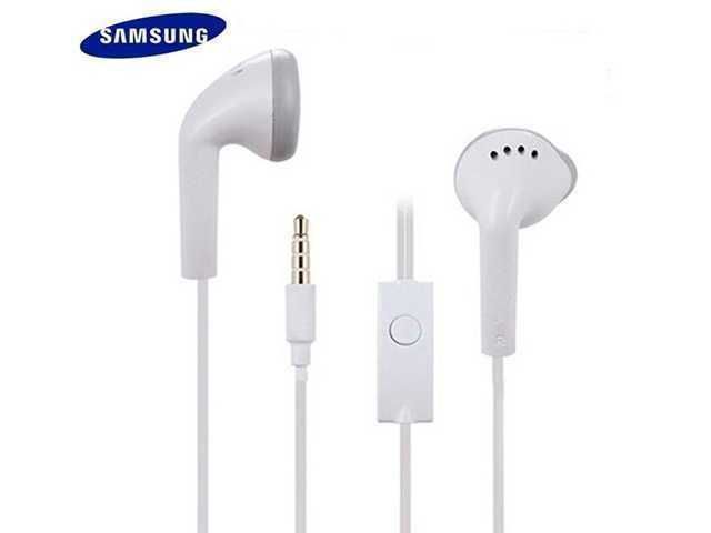 AUDIFONOS MANOS LIBRES SAMSUNG S5810 / JACK 3.5MM / MICROFONO INCORPORADO / COLOR BLANCO
