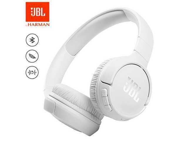 AUDIFONOS JBL HARMAN TUNE 510BT / MICROFONO INCORPORADO / BLANCO / BLUETOOTH V5.0 / 40H
