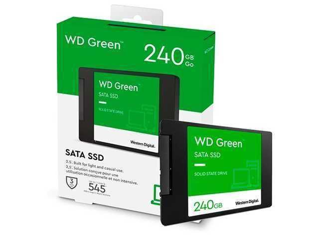 UNIDAD DE ESTADO SOLIDO SSD WD WESTERN DIGITAL GREEN 240GB SATA 2.5"