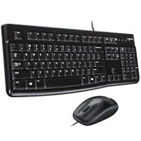 COMBO DE TECLADO Y MOUSE USB LOGITECH MK120