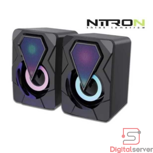 PARLANTE DE COMPUTADORA NITRON E-1046 / USB PLUG 3.5 MM