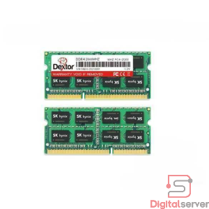 MEMORIA RAM DEXTOR 4GB DDR4 2666MHZ PC4-21300 1.2V SODIMM / PARA LAPTOP