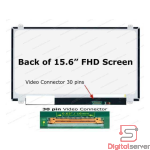 PANTALLA PARA LAPTOP 15.6" / FULL HD 1920X1080 / CON SUJETADORES / 30 PINES 