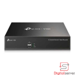 GRABADOR NVR TP-LINK VIGI NVR1008H / 8 CANALES / H.265+ / NEGRO / 2 X USB 