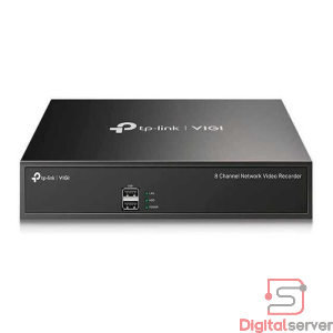 GRABADOR NVR TP-LINK VIGI NVR1008H / 8 CANALES / H.265+ / NEGRO / 2 X USB 