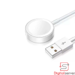 CARGADOR INALAMBRICO MAGNETICO USB PARA APPLE WATCH / 1 METRO / BLANCO  