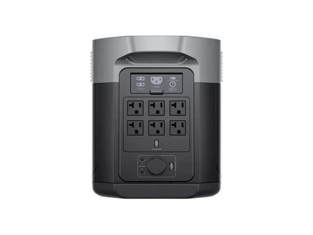 ESTACION DE ENERGIA PORTATIL ECOFLOW DELTA 2 MAX 2048WH / 15 TOMAS / EFD350 - Imagen 2