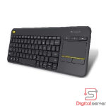 TECLADO INALAMBRICO CON TOUCHPAD LOGITECH K400 PLUS MEDIA / ALCANCE10M / 2.4GHZ / NEGRO