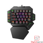 TECLADO GAMER RGB DE UNA SOLA MANO